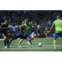 Seattle Sounders FC battles Sporting Kansas City